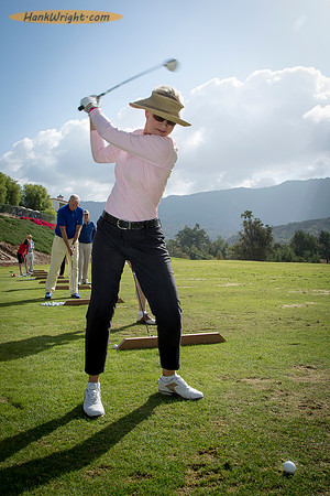 Lisa Tees Off